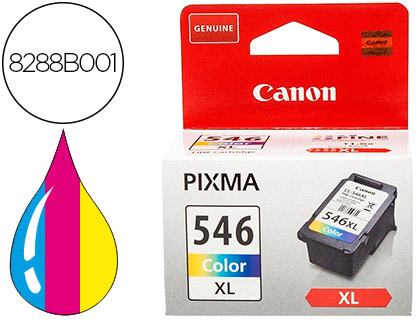 CARTOUCHE CANON PG-546 XL TTE D'IMPRESSION MULTICOLORE