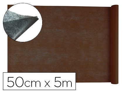 TISSU NON TISS LIDERPAPEL COSTUMES ACCESSOIRES CHEMIN DE TABLE ROULEAU 5X0.5M COLORIS MARRON