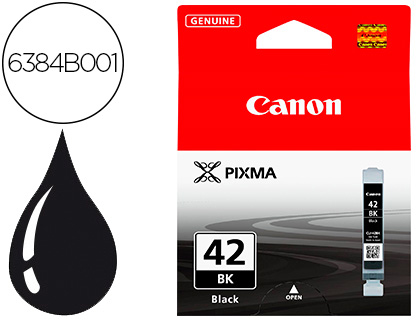 CARTOUCHE CANON JET D'ENCRE CLI-42BK PIXMA PRO-100/100S COLORIS NOIR 900P
