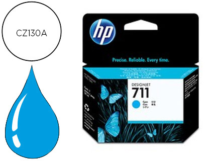 CARTOUCHE HP 711 JET D'ENCRE DESIGNJET T120/T120 EPRINTER T520/T520 COULEUR CYAN 29ML