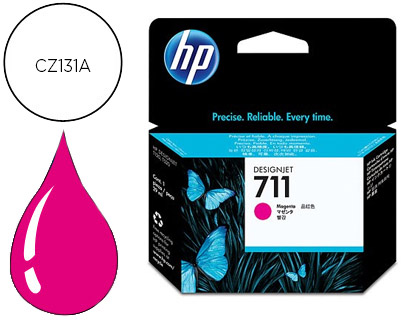 CARTOUCHE HP 711 JET D'ENCRE DESIGNJET T120/T120 EPRINTER T520/T520 COULEUR MAGENTA 29ML