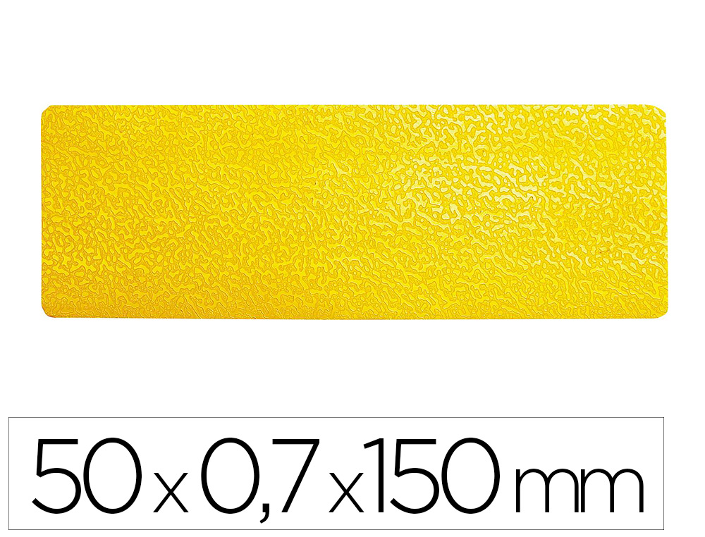MARQUAGE AU SOL DURABLE IDENTIFICATION ZONES DE       DANGER PASSAGE STOCKAGE BANDE 50X0,7X150MM INTERIEUR LOT