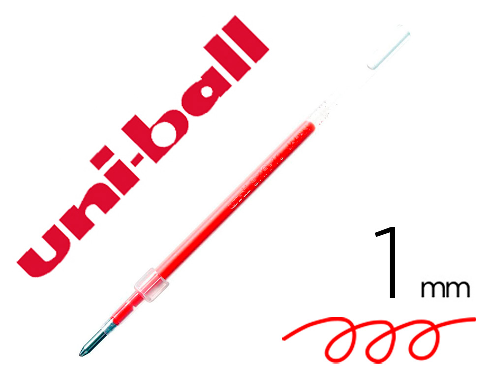 RECHARGE ROLLER UNIBALL JETSTREAM POINTE MOYENNE 1 MM 3 COULEUR ENCRE ENCRE SECHAGE INSTANTANE GLISSE ROUGE