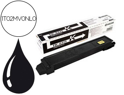 TONER LASER KYOCERA 1T02MV0NL0 TK8315 POUR TASKALFA 2550CI COULEUR NOIR 12000P