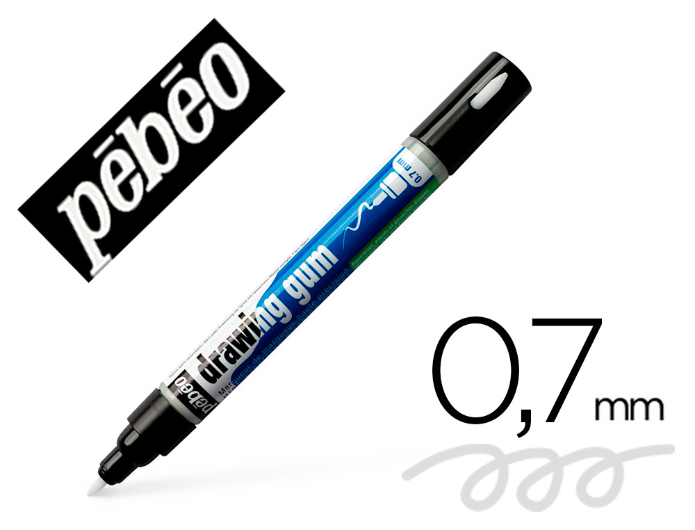 MARQUEUR PEBEO DRAWING GUM POINTE 0.7MM