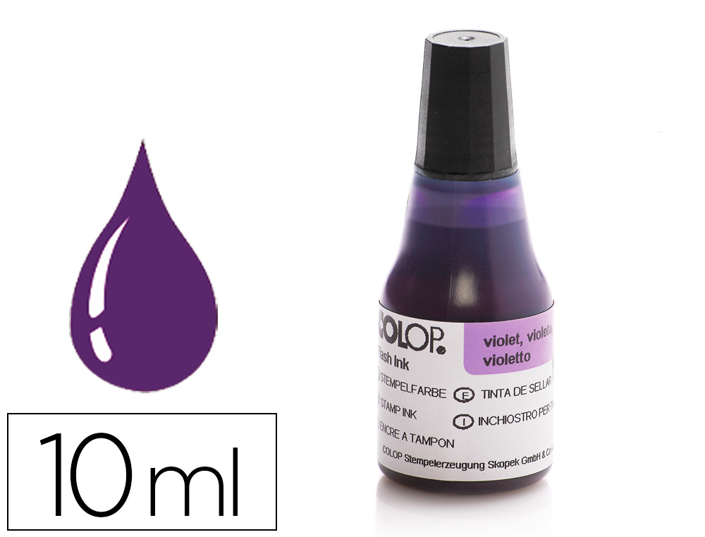 ENCRE COLOP POUR TAMPON EOS FLACON 10ML VIOLET