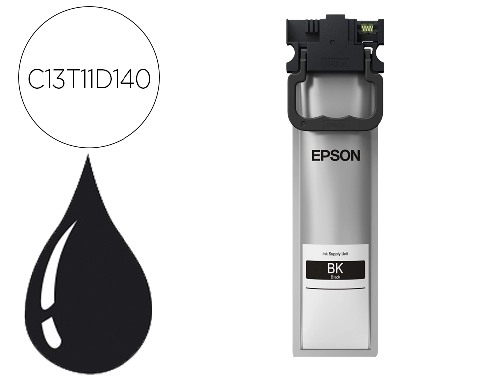 CARTOUCHE ENCRE EPSON WORKFORCE PROX WF-C5390,      WF-C5390DW, WF-C5890,         WF-C5890DWF 5000P NOIR