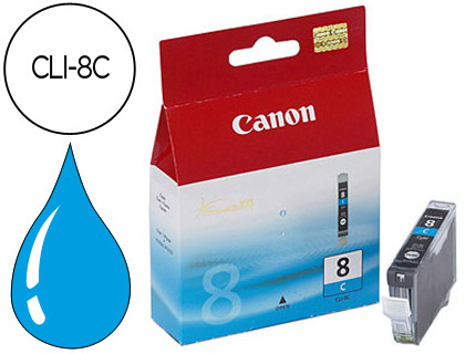 CARTOUCHE CANON JET D'ENCRE 0621 B001-CLI8C COULEUR CYAN 420P