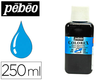 ENCRE PBO COLOREX FORTE CONCENTRATION VIVACIT COULEUR CYAN FLACON 250ML