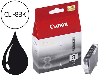 CARTOUCHE CANON JET D'ENCRE 0620 B001-CLI8BK COULEUR NOIR 420P