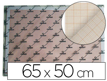 PAPIER MILLIMTR CANSON PAPIER BLANC SANS GRAIN 100G 50X65CM UNICOLORE BISTRE