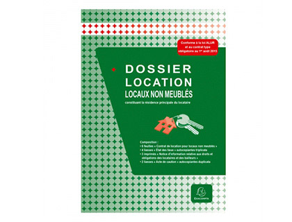 CONTRAT LOCATION LOCAUX EXACOMPTA VACANTS NON MEUBLS DOSSIER COMPLET