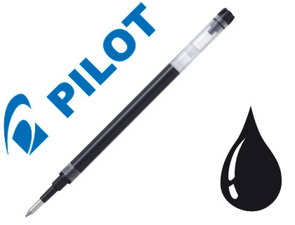 RECHARGE PILOT ROLLER MOYEN VBALL 5R/7RT GREENBALL POINTE MOYENNE ENCRE LIQUIDE COULEUR NOIR
