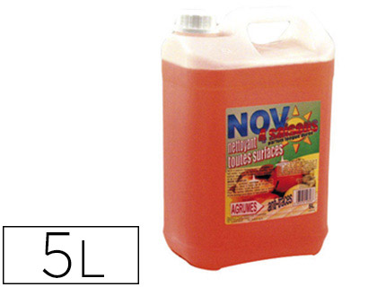 NETTOYANT MNAGER COLDIS NETTOIE DSODORISE TOUTES SURFACES TOUS REVTEMENTS PARFUM AGRUMES BIDON 5L