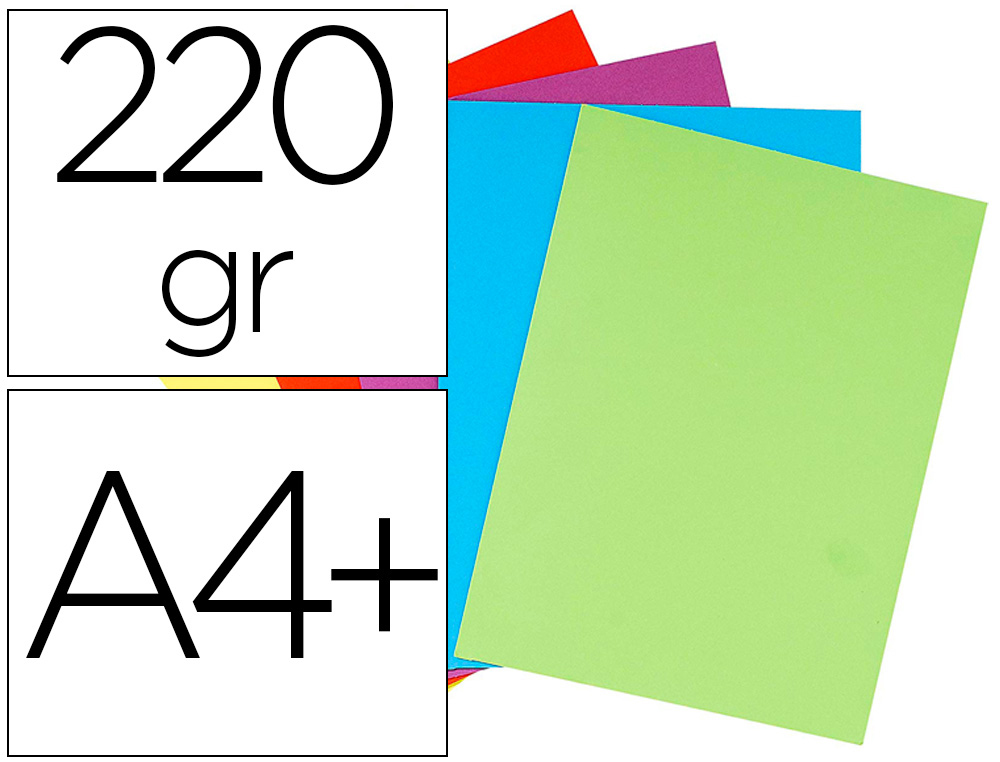 CHEMISE DOUBLE POCHE 32X24CM 220G/M2 COLORIS ASSORTIS PAQUET 25 UNITS