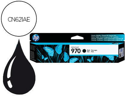 CARTOUCHE HP 970 JET D'ENCRE CN621AE COULEUR NOIR 3000P