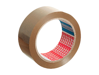 RUBAN ADHSIF TESA PVC STOCKAGE TEMPRATURE AMBIANTE GRAND POUVOIR ADHSIF 50MMX100M COLORIS HAVANE