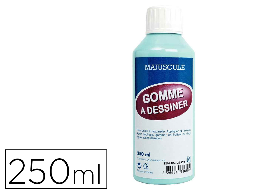 GOMME A DESSINER O'COLOR LIQUIDE FLACON 250ML