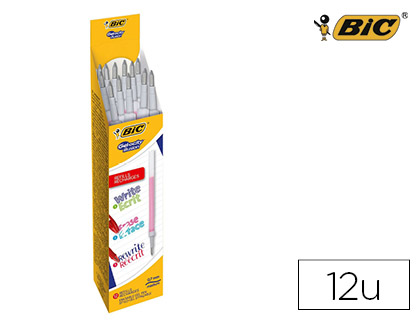 RECHARGE STYLO BIC GELOCITY ILLUSION ENCRE GEL EFFAABLE COLORIS ROUGE