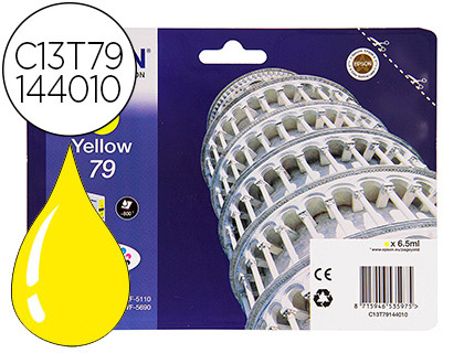 CARTOUCHE EPSON JET D'ENCRE T7912 EPSON WF-4640/5110/5190/5620/5690 COULEUR JAUNE