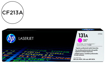 TONER LASER HP 133A CF213A POUR LASERJET PRO M251/M276 COULEUR MAGENTA 1800P