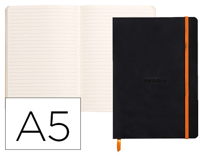 Carnet - Format A5 14.8 x 21 cm - Meeting - Rhodia - 160 pages meeting -  Framboise - Carnets - Papeterie cadeaux