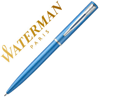 STYLO-BILLE WATERMAN ALLURE COLORIS BLEU AVEC CRIN