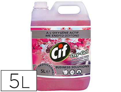 NETTOYANT CIF OXYGEL MULTI-USAGES A DILUER SANS    RINCAGE DEGRAISSANT SPECIAL   HOTELS RESTAURANTS PARFUM