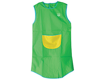 TABLIER ADULTE SAFETOOL IMPERMABLE SANS MANCHE COLORIS VERT