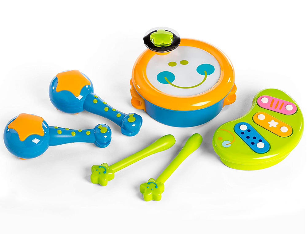 SET INSTRUMENTS MINILAND BABY ORCHESTRA INITIATION A LA     MUSIQUE DE 1 A 3 ANS