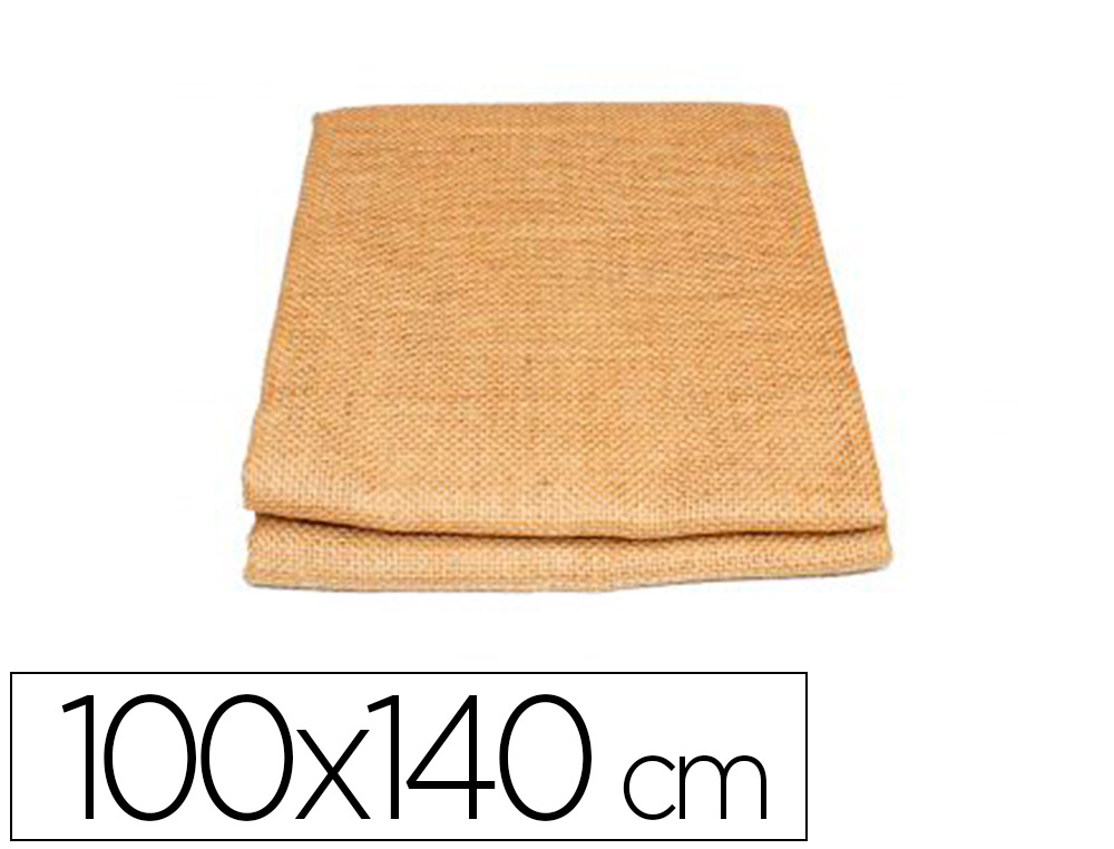 TOILE DE JUTE SODERTEX 100X140CM COLORIS NATUREL