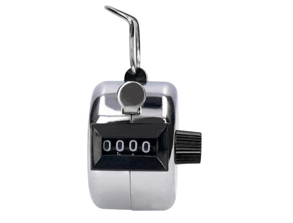 COMPTEUR Q-CONNECT MANUEL COMPTE 0 À 9999 LEVIER REMISE À ZÉRO 44X27.5X23MM 50G