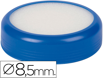 PONGE MOUILLEUR Q-CONNECT CAOUTCHOUC 85MM DIAMTRE COLORIS BLEU