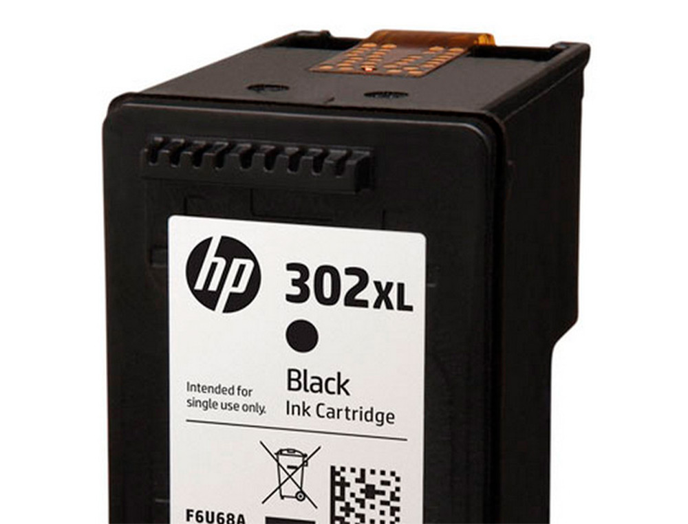 CARTOUCHE HP 302XL JET D'ENCRE FAU68AE COULEUR NOIR 480P