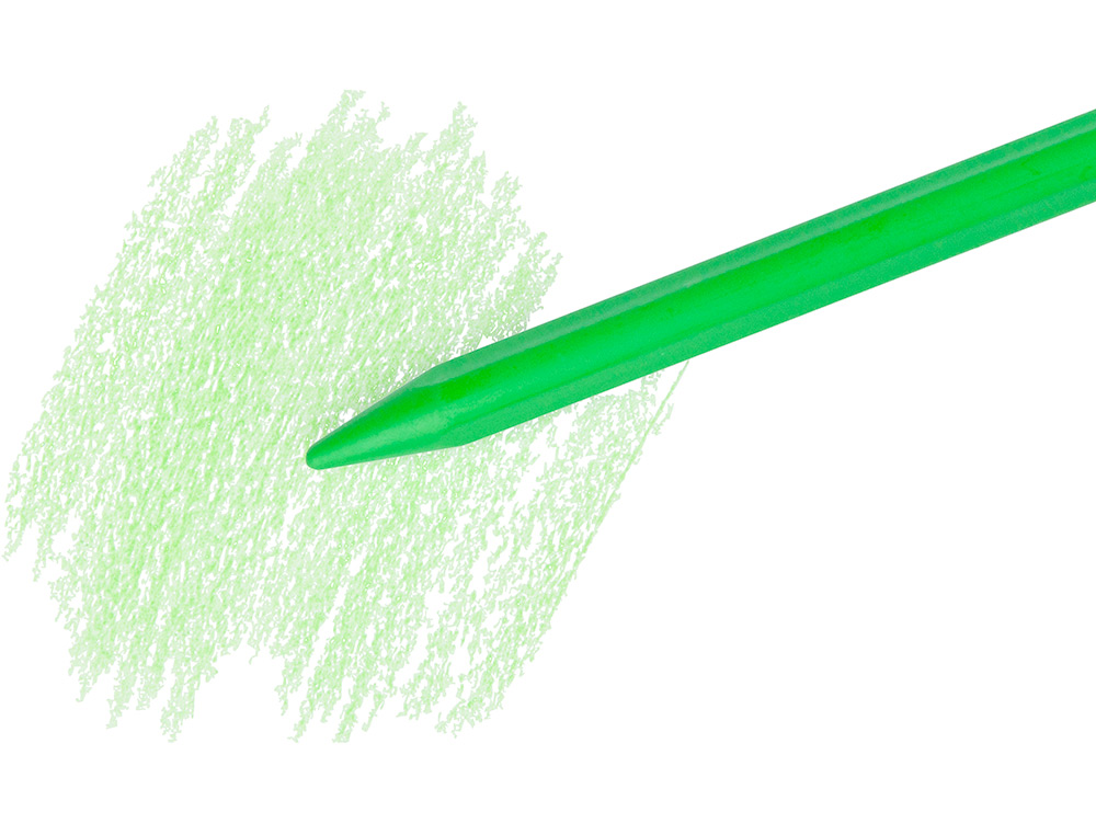 CRAYON CIRE LIDERPAPEL 115MM RÉSISTANT NON SALISSANT EFFAÇABLE ÉTUI CARTON 12 UNITÉS