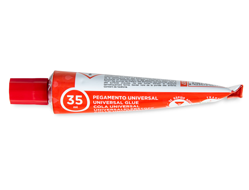 COLLE LIDERPAPEL GEL UNIVERSELLE TRANSPARENTE TUBE 35ML