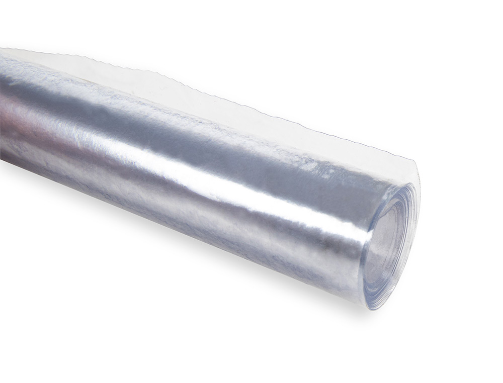 COUVRE-LIVRES LIDERPAPEL PLASTIQUE TRANSPARENT RÉSISTANT 7/100E ROULEAU 0.45X2M