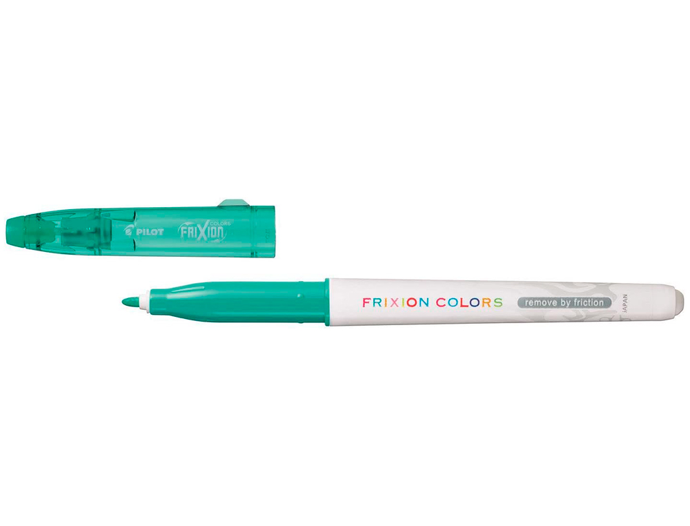 STYLO-FEUTRE PILOT FRIXION COLORS DESSIN EFFAÇABLE POINTE FIBRE RÉSISTANTE 2.5MM VERT
