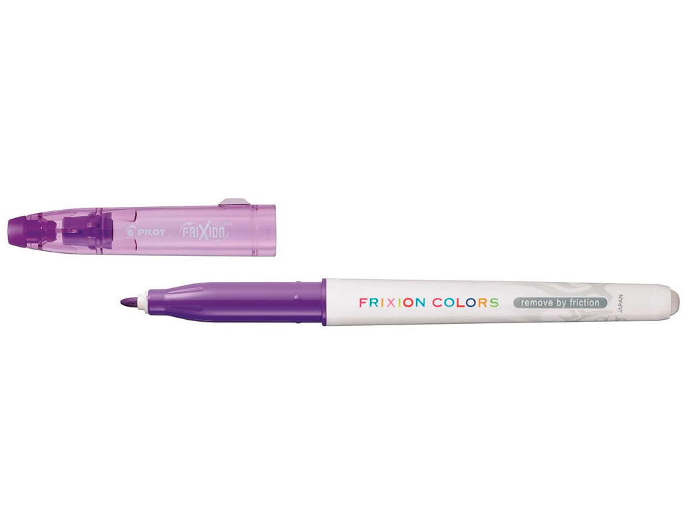 STYLO-FEUTRE PILOT FRIXION COLORS DESSIN EFFAABLE POINTE FIBRE RSISTANTE 2.5MM VIOLET
