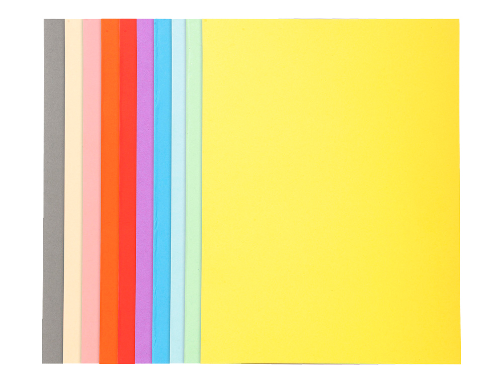 CHEMISE EXACOMPTA FOREVER CARTE SEMI RIGIDE RECYCLÉE 240X320MM 170G COLORIS ASSORTIS LOT 100 UNITÉS