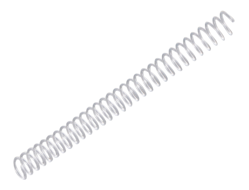 SPIRALE Q-CONNECT PLASTIQUE TRANSPARENT 32 5:1 120F CALIBRE 2MM DIAMÈTRE 16MM BOÎTE 100 UNITÉS