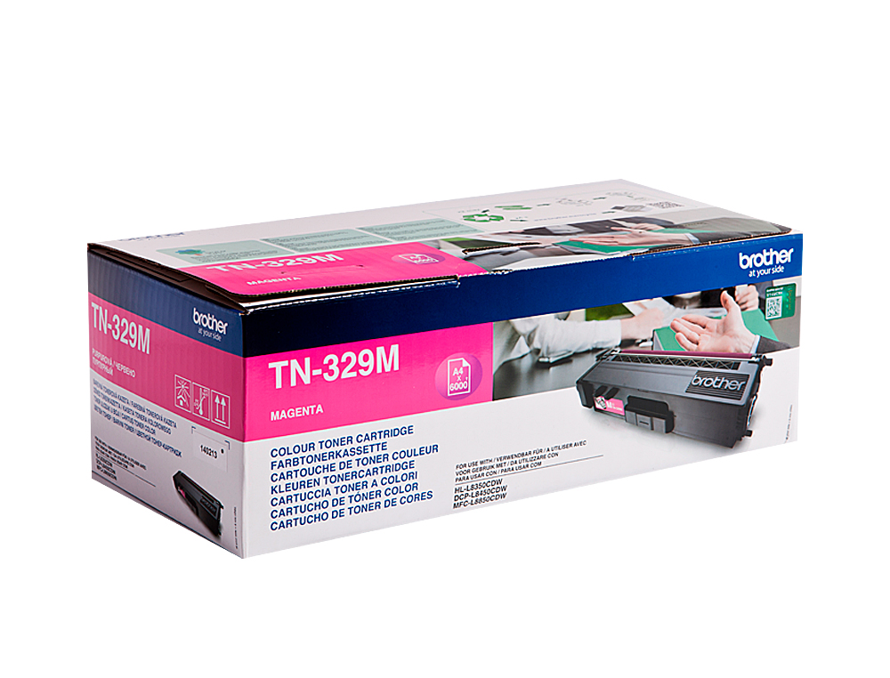 TONER LASER BROTHER TN329M COULEUR MAGENTA 6000P