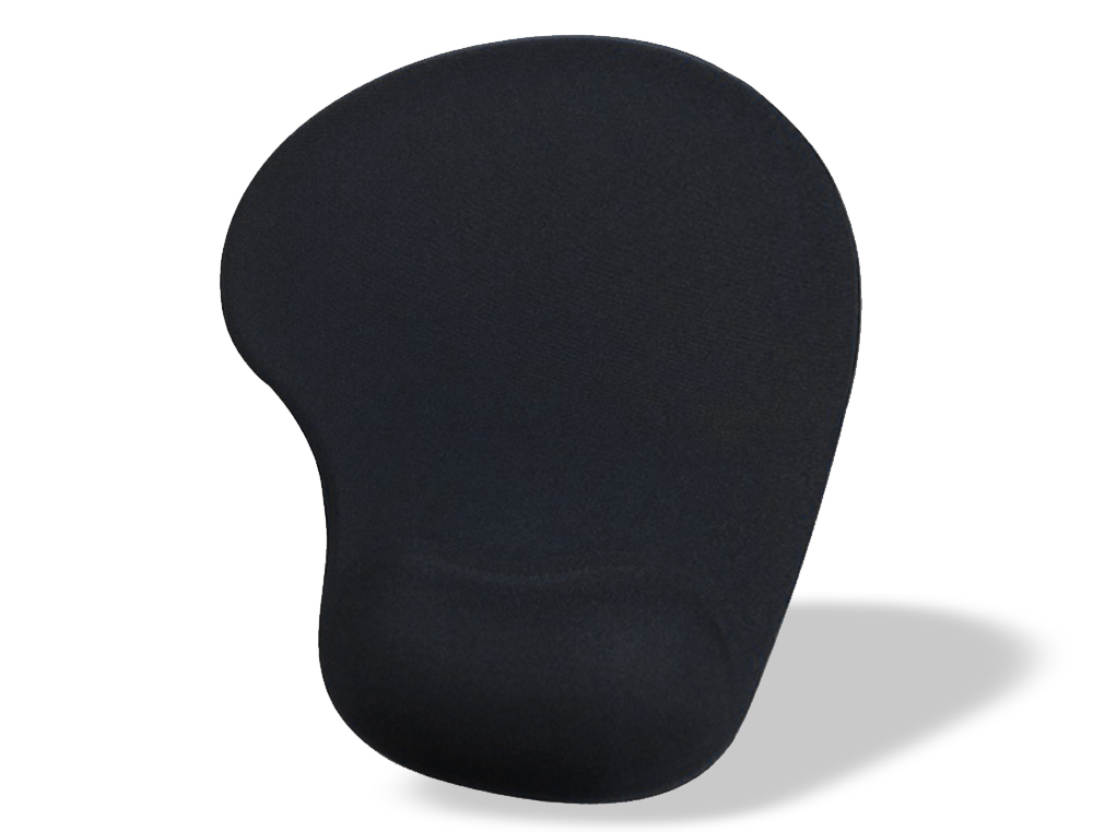 TAPIS SOURIS Q-CONNECT REPOSE-POIGNET MOUSSE         AUGMENTE CONFORT FACILEMENT   NETTOYABLE COLORIS NOIR