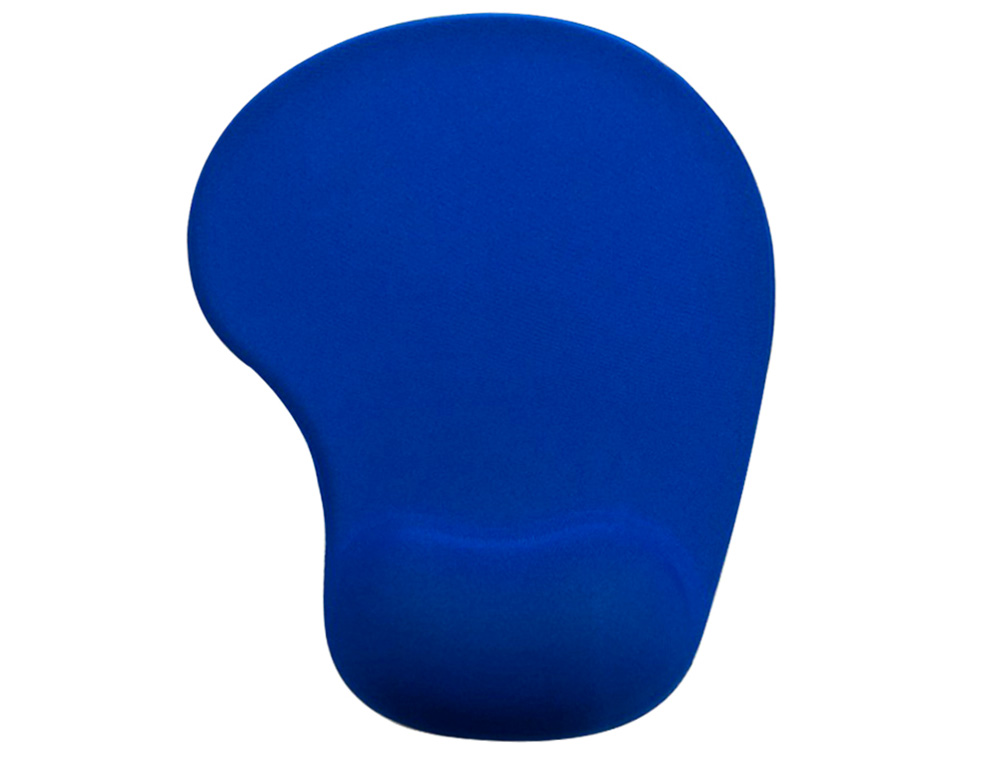 TAPIS SOURIS Q-CONNECT REPOSE-POIGNET MOUSSE         AUGMENTE CONFORT FACILEMENT   NETTOYABLE COLORIS BLEU