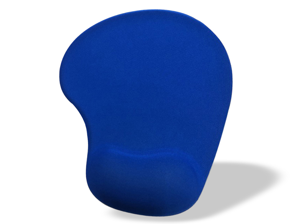 TAPIS SOURIS Q-CONNECT REPOSE-POIGNET MOUSSE         AUGMENTE CONFORT FACILEMENT   NETTOYABLE COLORIS BLEU