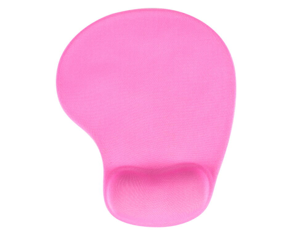 TAPIS SOURIS Q-CONNECT REPOSE-POIGNET MOUSSE         AUGMENTE CONFORT FACILEMENT   NETTOYABLE COLORIS ROSE
