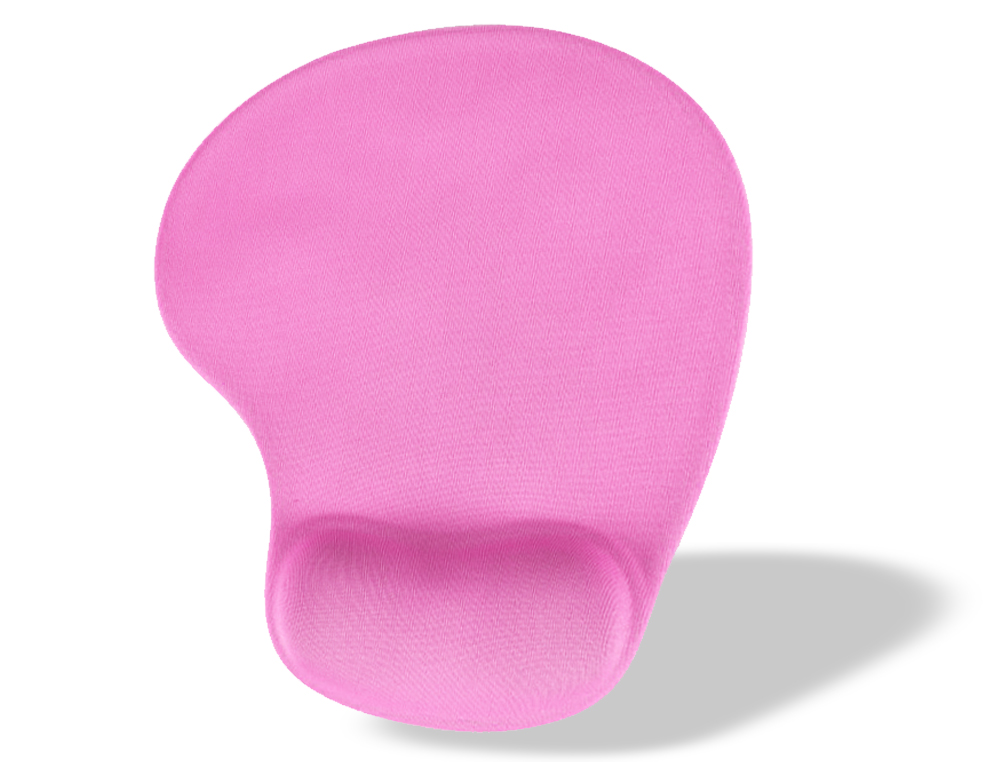 TAPIS SOURIS Q-CONNECT REPOSE-POIGNET MOUSSE         AUGMENTE CONFORT FACILEMENT   NETTOYABLE COLORIS ROSE