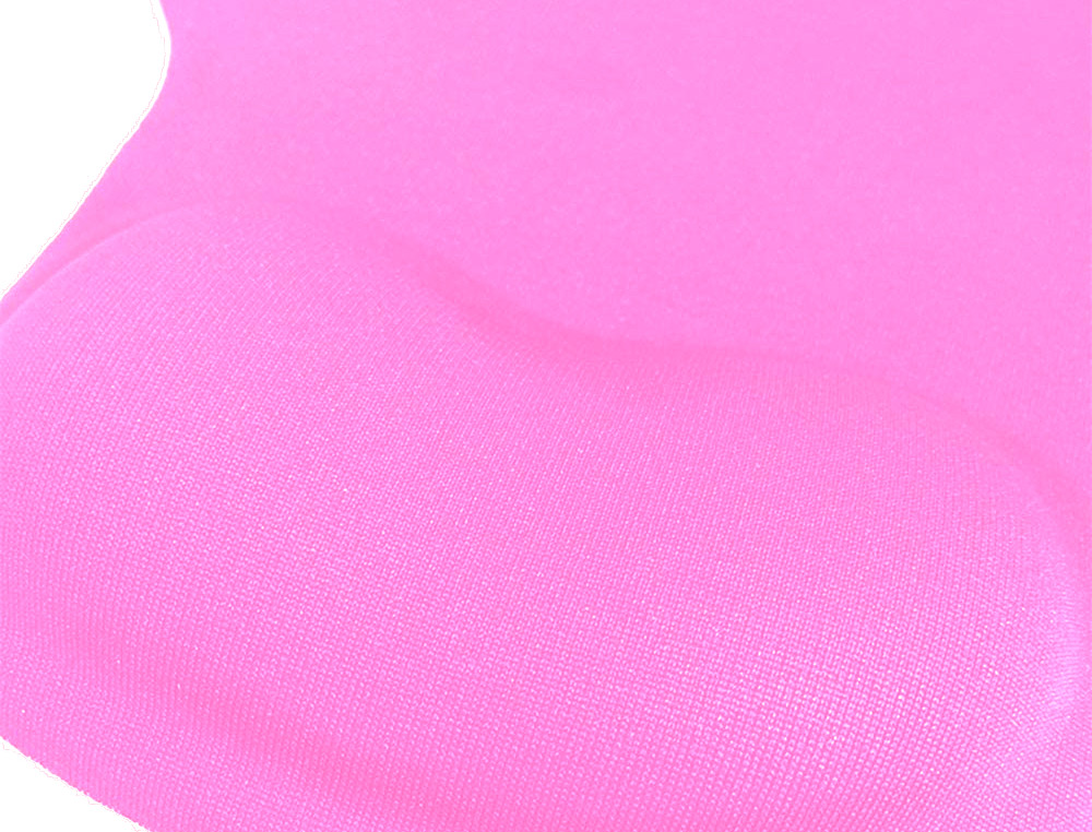 TAPIS SOURIS Q-CONNECT REPOSE-POIGNET MOUSSE         AUGMENTE CONFORT FACILEMENT   NETTOYABLE COLORIS ROSE