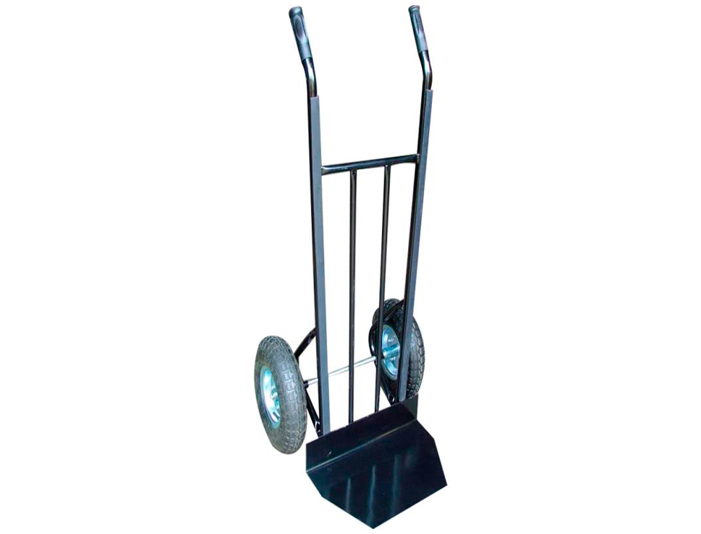DIABLE PROFESSIONNEL 1225X557X625MM PLATEFORME     FIXE 2 ROUES GONFLABLES       CHARGE MAX 250G