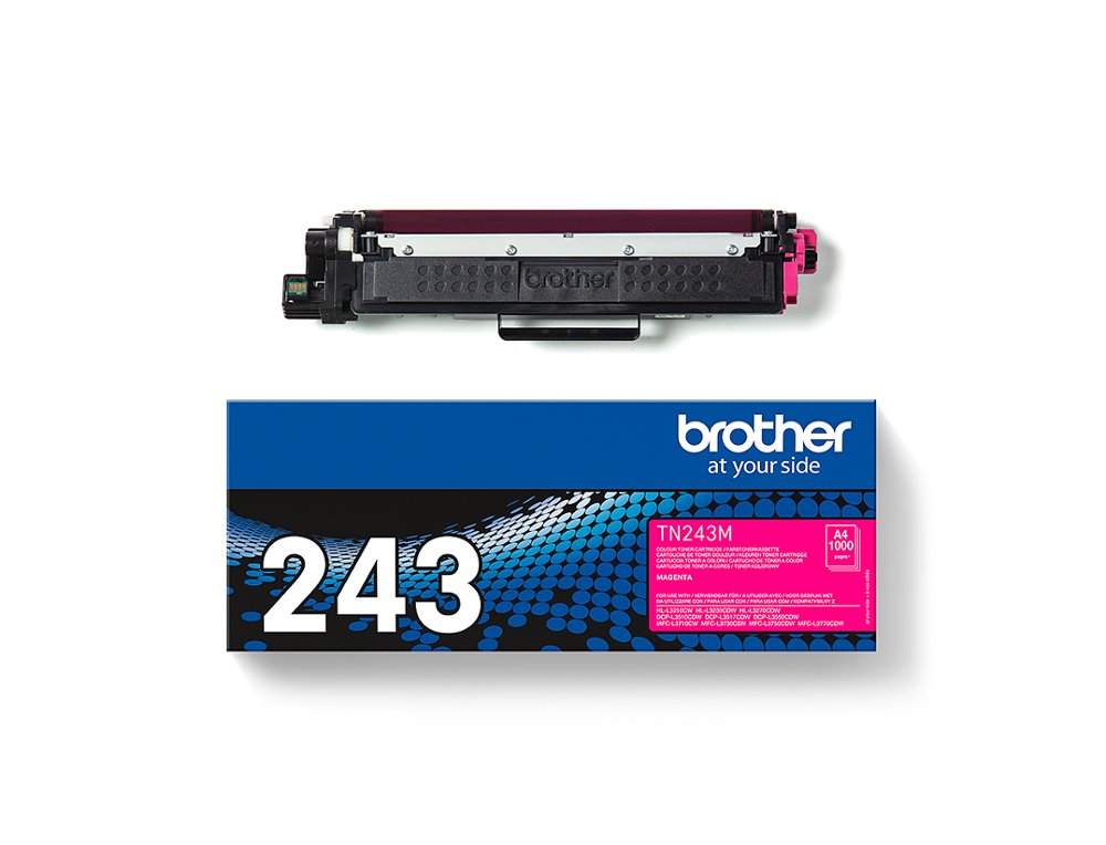 TONER BROTHER TN243M DCP-L3510CDW / HL- L3270CDW / MFC-L3710CW MAGENTA 1000 PAGES